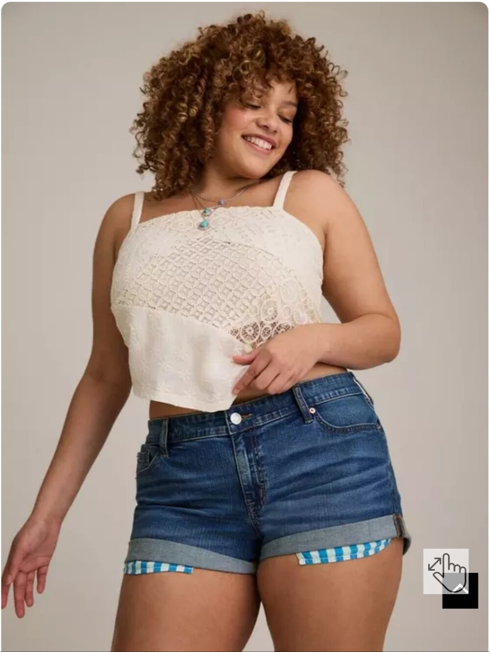 NWOT Torrid Festi 2.5" Low-Rise Relaxed Denim Shorts - Picture 5 of 8